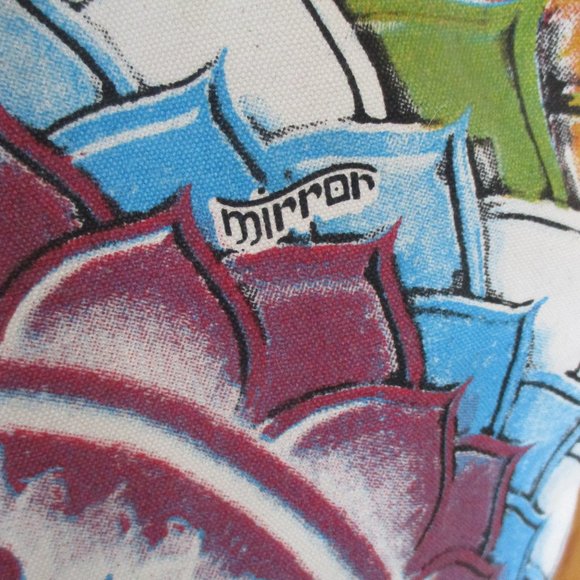 Mirror Canvas Tote Bag NEW Hindu Yoga Carry-all - Picture 4 of 13